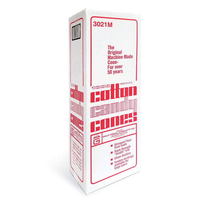 Cotton Candy Cones (plain) - 1,000 in a case