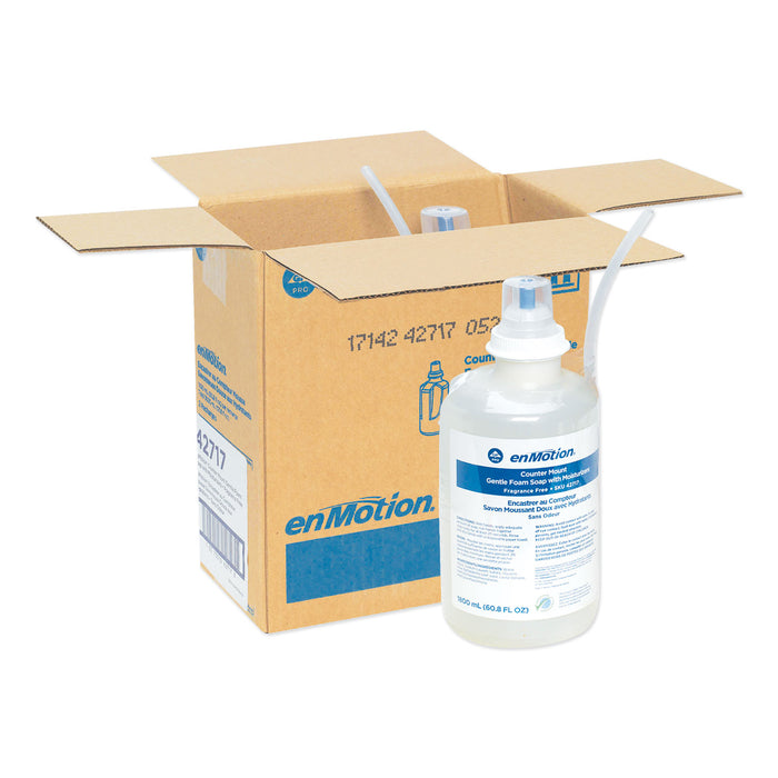 Georgia Pacific® EnMotion® Counter Mount Soap Dispenser Refills, Dye Free, Fragrance Free, 1800 mL/Carton; 2/Case