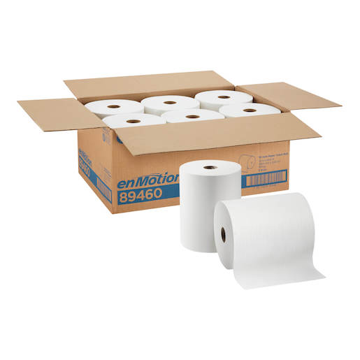 Georgia Pacific 89460 enMotion® 10IN 800FT White Standard Paper Towel Roll (Case of 6)