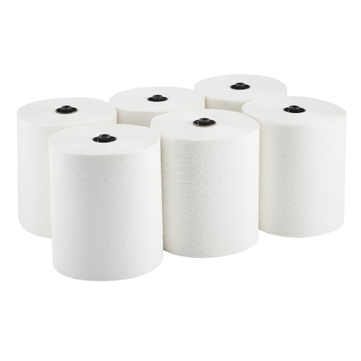 Georgia Pacific 89410 enMotion® Hardwound Towel Roll, 425 ft L x 8.2 Inch W, Paper, White; 6 Roll/Case