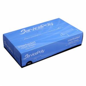 Bagcraft® 014015 ServicePoly® Satin Pac Pick-Up Sheet, 15 Inch L x 10-3/4 Inch W, Polyethylene, Clear; 1000/Pack, 10 Pack/Case