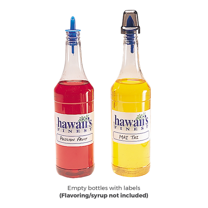 Shave Ice Flavor Bottles