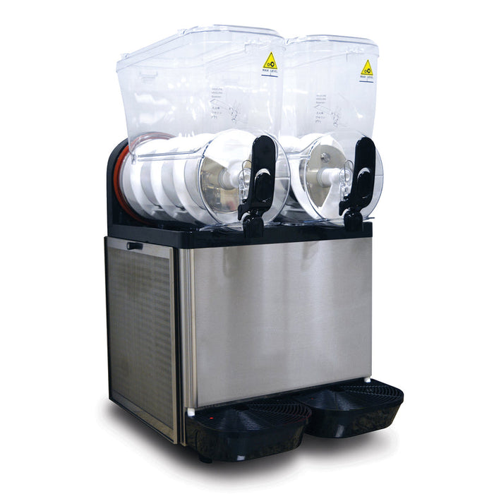 Twin-Bowl Frusheez® with Non-Illuminated Clear Lids