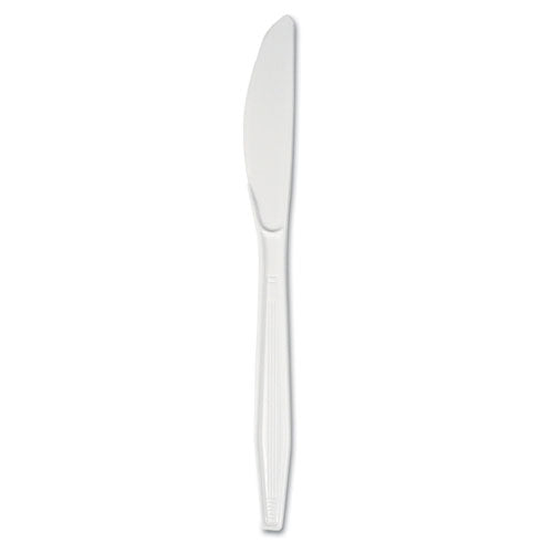 White Heavy Weight Disposable Knife