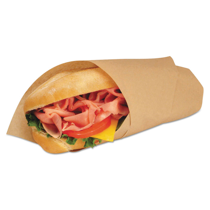 Bagcraft® 300899 EcoCraft® Grease Resistant Wrap and Basket Liner, 14 Inch L x 14 Inch, 4000/Case