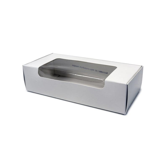 Fudge Box with Rectangular Window, 1 lb. (Case of 250)