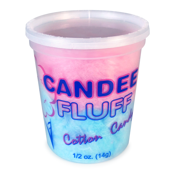 Prepackaged Candee Fluff® Cotton Candy