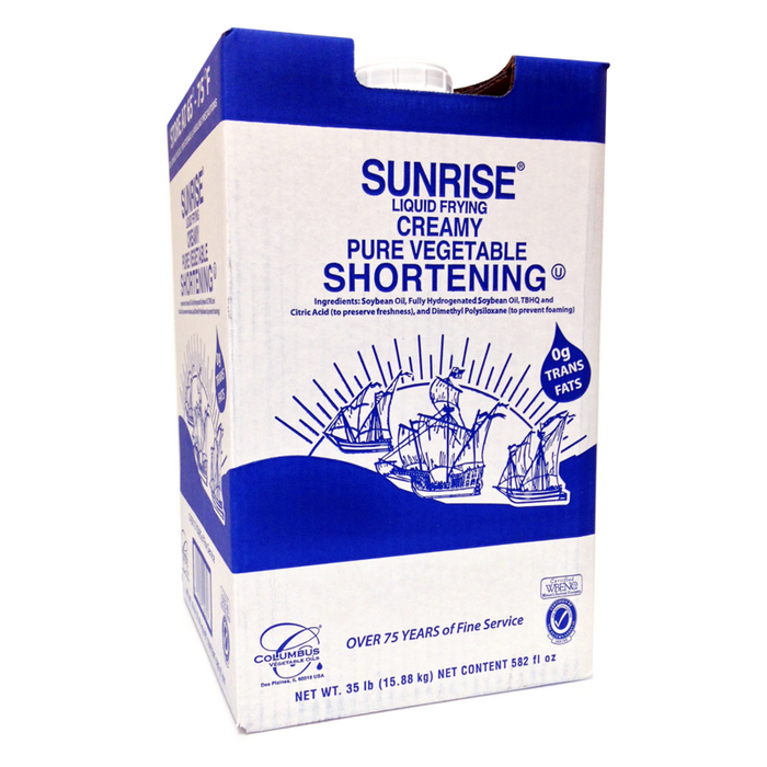 Liquid Frying Creamy Pure Vegetable Shortening Bottle-in-a-Box