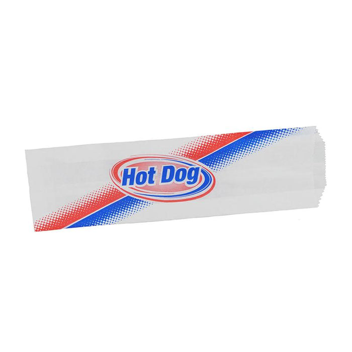 12" Wax Hot Dog Bag (Case Count: 1,000)