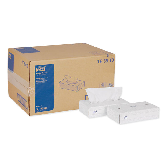 Tork® TF6810 Advanced Facial Tissue, 2-Ply, White, Flat Box (Case of 30)