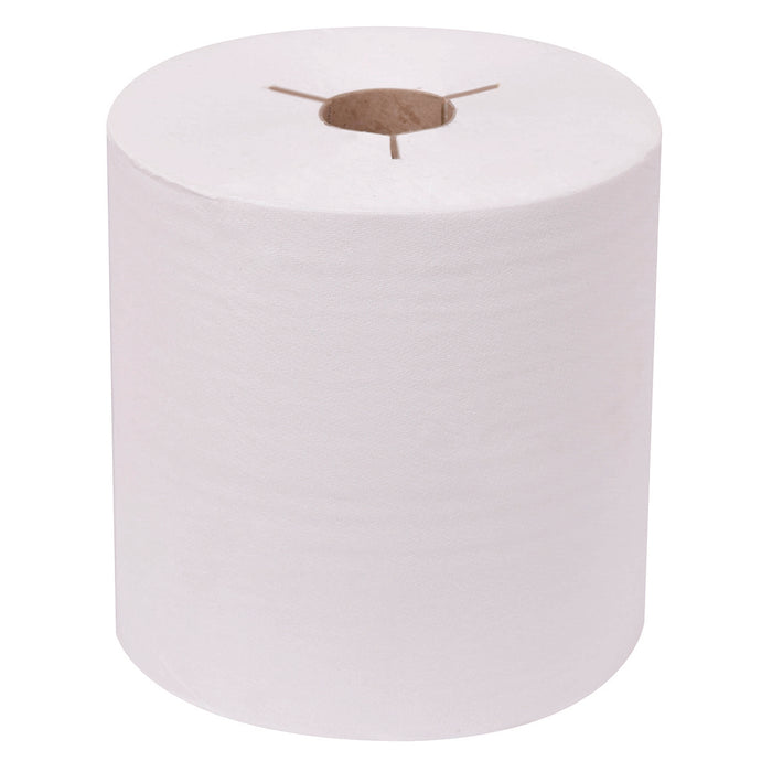 Tork® 8030630 Premium 8IN Hand Towel Roll, for H80 Hand Towel Roll System, 1-Ply, Embossed, 600 ft. Length, 7.9 in. Width, White (Case of 6)
