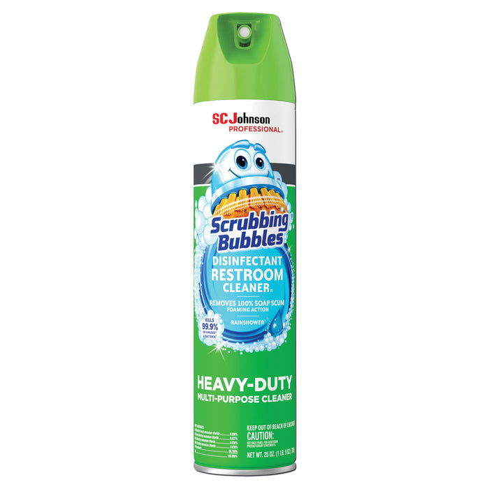 Scrubbing Bubbles® 313358 Rainshower Scent, 25 oz Aerosol Can (Case of 12)