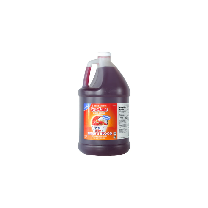 Sno-Treat Flavors, Sno-Kone® Syrup, 1-gal. (4/CS)