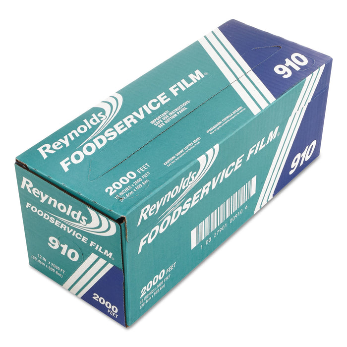 Standard Foodservice Wrap Film with Cutter Box, 2000 ft PVC, 1 Roll/Case