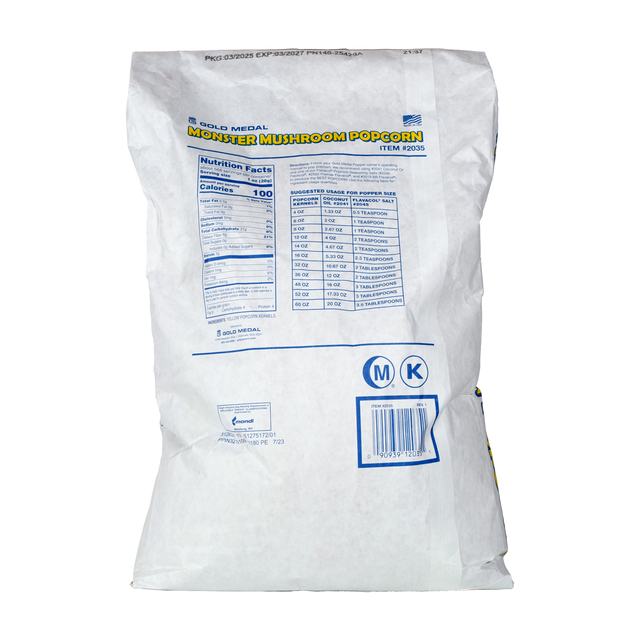 Monster Mushroom Popcorn® 35lb Bag