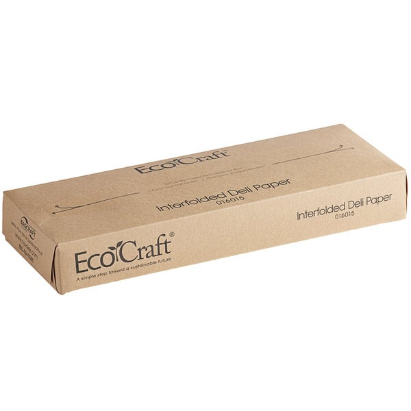 Bagcraft® EcoCraft® Interfolded Dry Wax Deli Paper