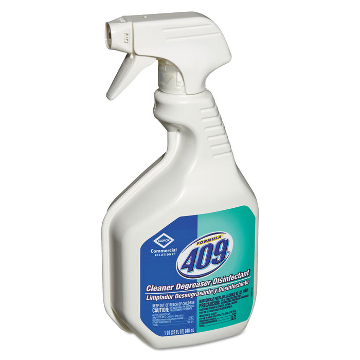 Formula 409® 35306 Cleaner Degreaser Disinfectant, 32 oz Spray Bottle, 12/Case