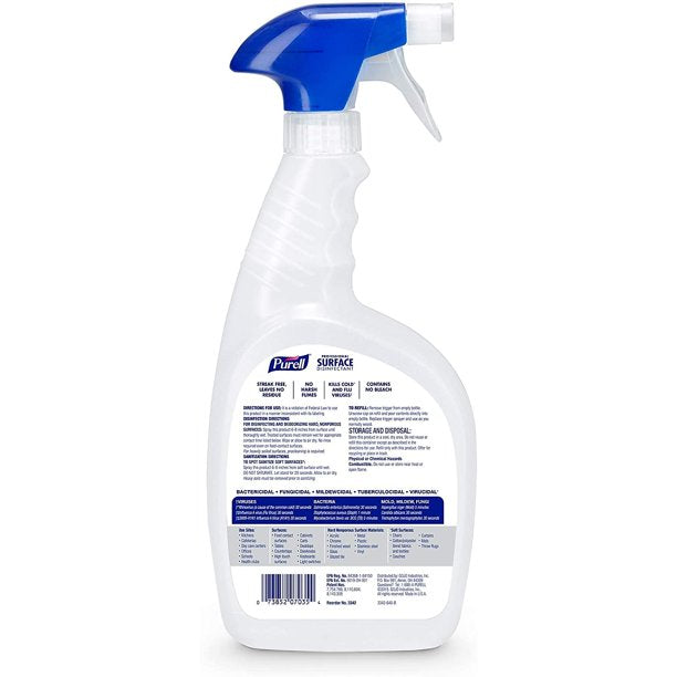 PURELL® 3342-06 One Step Liquid Disinfectant Cleaner, 32 oz, 6/Case