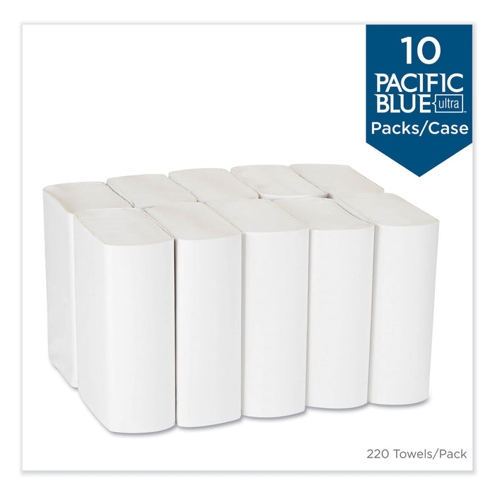 Georgia Pacific 20887 Big Fold® 10.2X10.8 White Folded Paper Towel