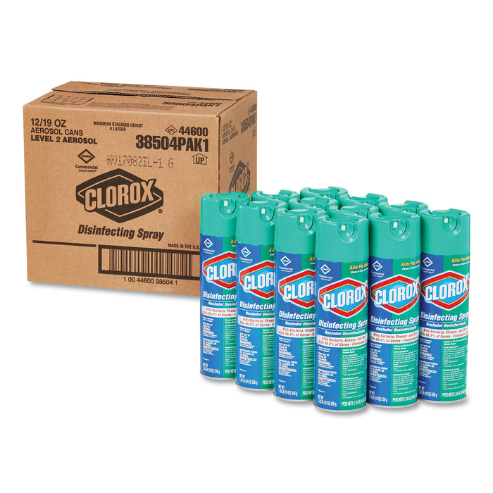 Clorox® 38504 Liquid Disinfectant Cleaner, 19 oz, 12/Case