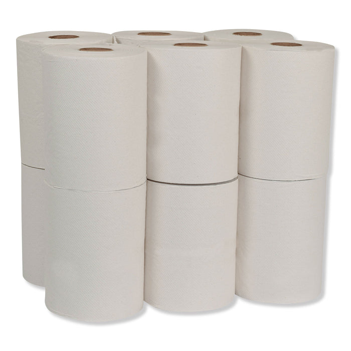 Tork® 214650 EcoSoft® 1-Ply Universal Standard Towel Roll, 425 ft L x 7.9 Inch W, Recycled Fiber, White (Case of 12)