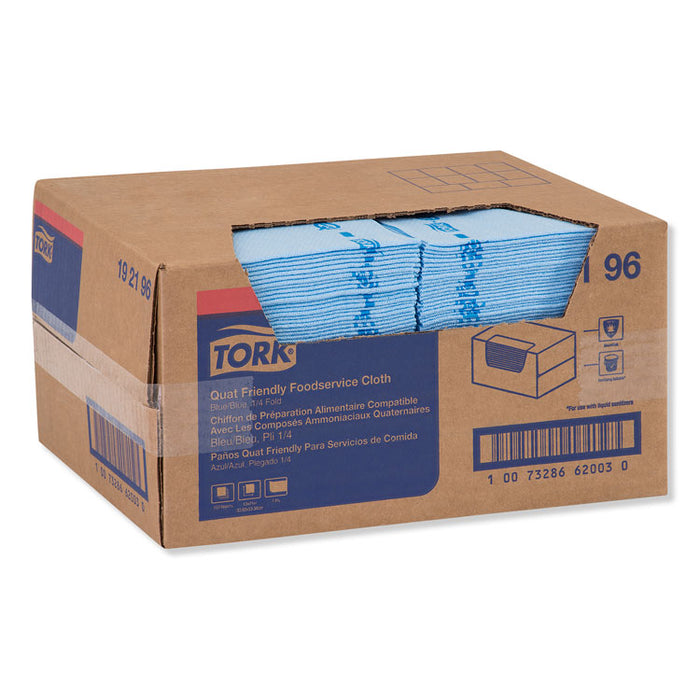 Tork® 192196 Foodservice Cloth, 13 x 21, Blue (Case of 150)