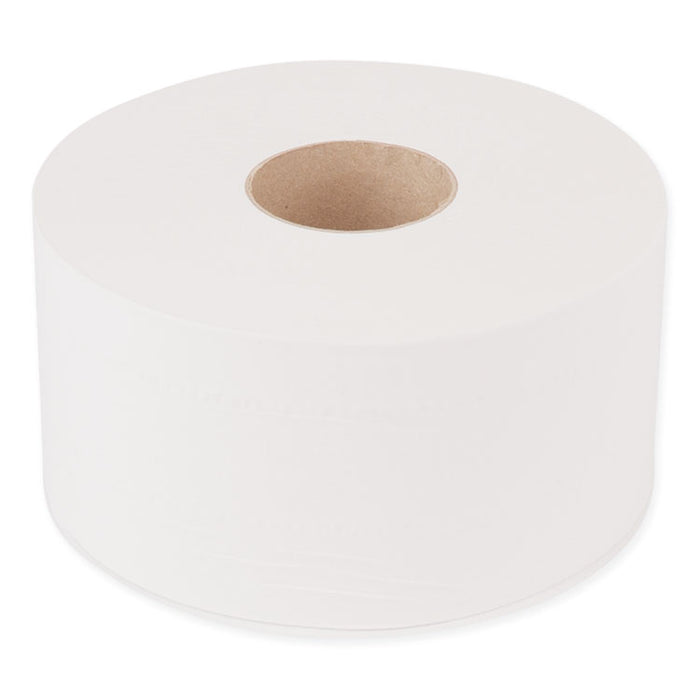 Tork® 12024402 Advanced Mini-Jumbo Roll Bath Tissue, 3.48 in x 751 ft, Septic Safe, 2-Ply, White (Case of 12)