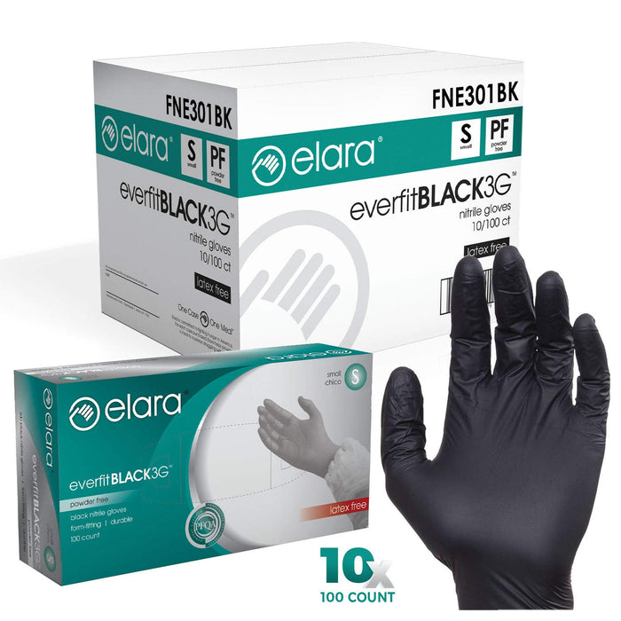 Elara everfitBLACK3G™ – Black Nitrile
