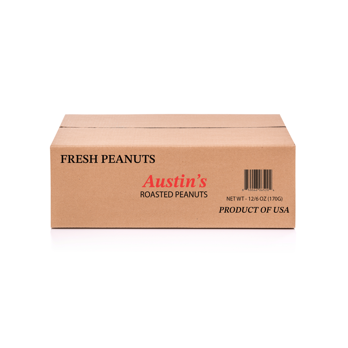 Austin's Roasted Peanuts Salted In Shell, 6 Ounce Bag (12-Pack)