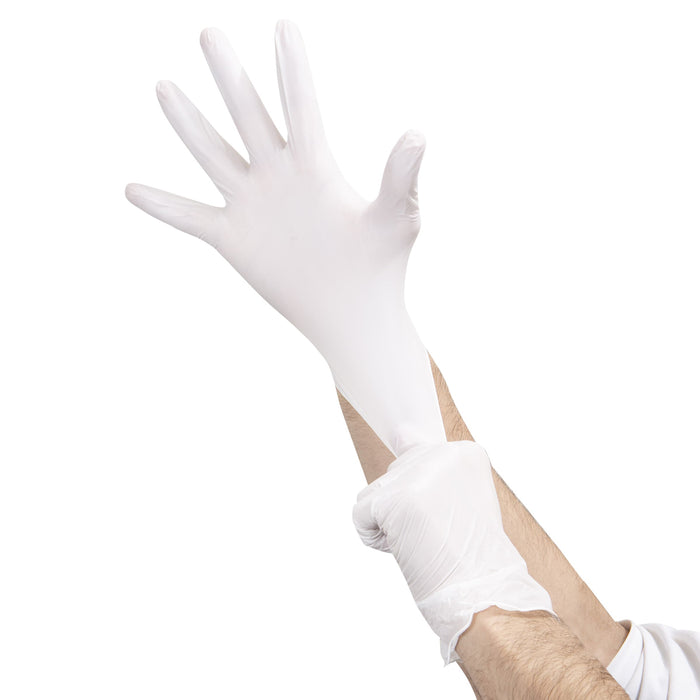 FoodHandler® JobSelect® Small Vinyl Powder-Free Latex-Free Disposable Gloves , White, 100/Box, 10 Boxes/Case; 1000/Case