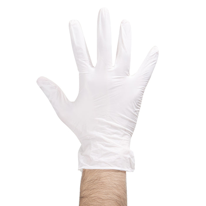 FoodHandler® JobSelect® Small Vinyl Powder-Free Latex-Free Disposable Gloves , White, 100/Box, 10 Boxes/Case; 1000/Case