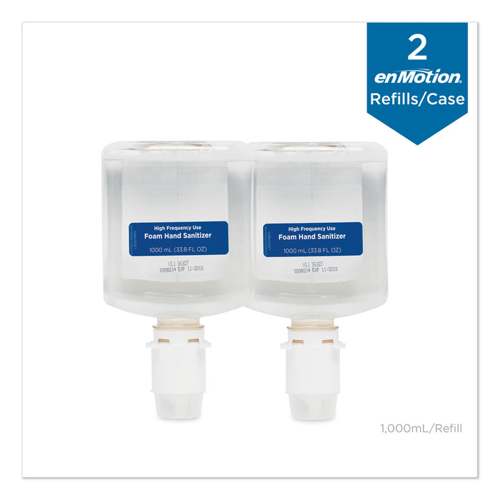 Georgia Pacific® Professional 42336 enMotion Gen2 Foam Hand Sanitizer Dispenser Refill, Unscented, 1,000 mL; 2/Case