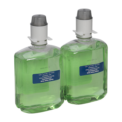 Georgia Pacific 42715 enMotion® Foam Hand Soap with Moisturizer, 1200mL Cartridge, Tranquil Aloe®, Clear Green; 2/Case