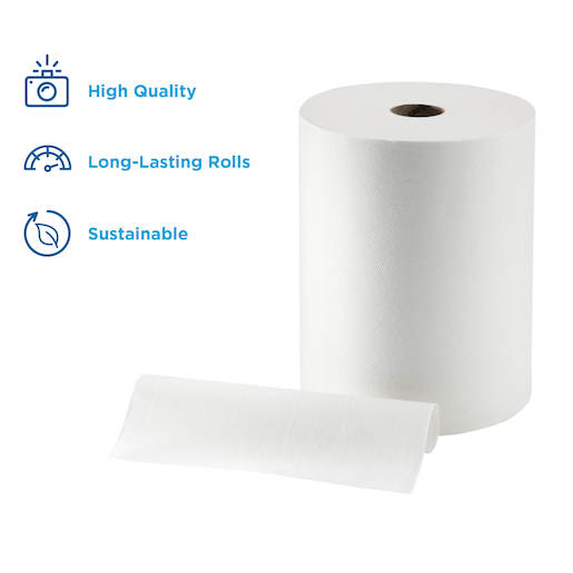 Georgia Pacific 89460 enMotion® 10IN 800FT White Standard Paper Towel Roll (Case of 6)