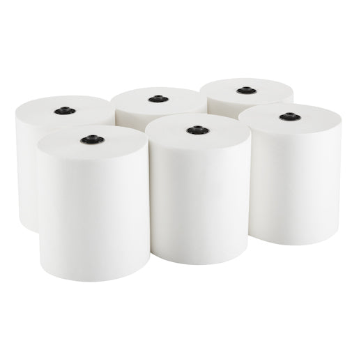 Georgia-Pacific 89430 enMotion® Touchless High Capacity Towel Roll, 700 ft L x 8.2 Inch W, Fiber/Paper, White; 6 Roll/Case