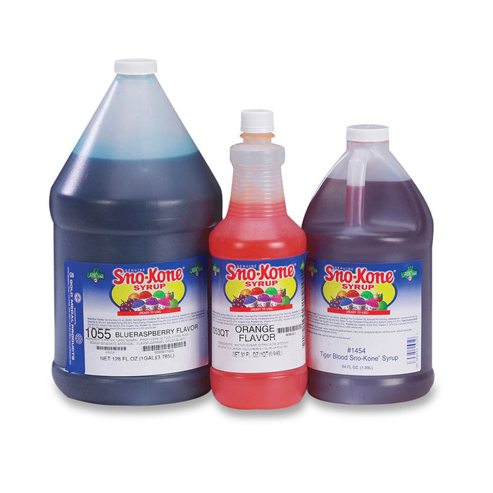Deluxe Sno-Kone® Syrups with AllCane® 1 gal. (Case of 4)