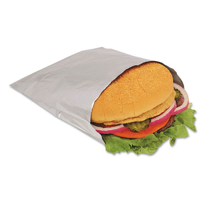 Bagcraft® 300533 Single Serve Foil/Paper Sandwich Bag, 1000/Case