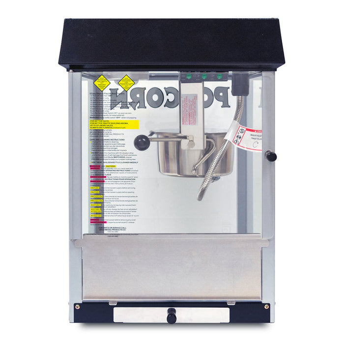 Black Fun Pop 4-oz. Popcorn Machine