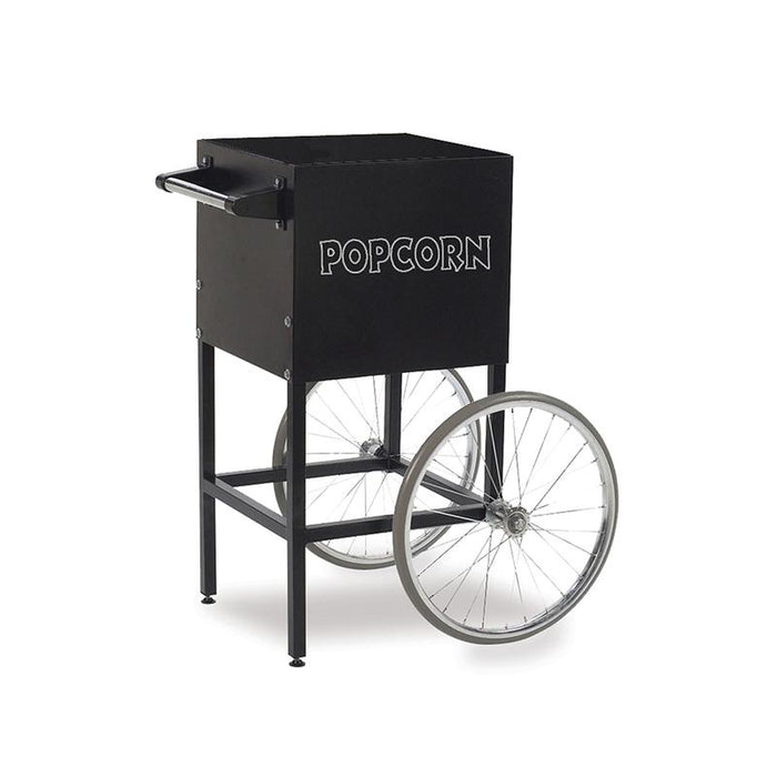 Black Popcorn Cart for Fun Pop 4-oz Popper
