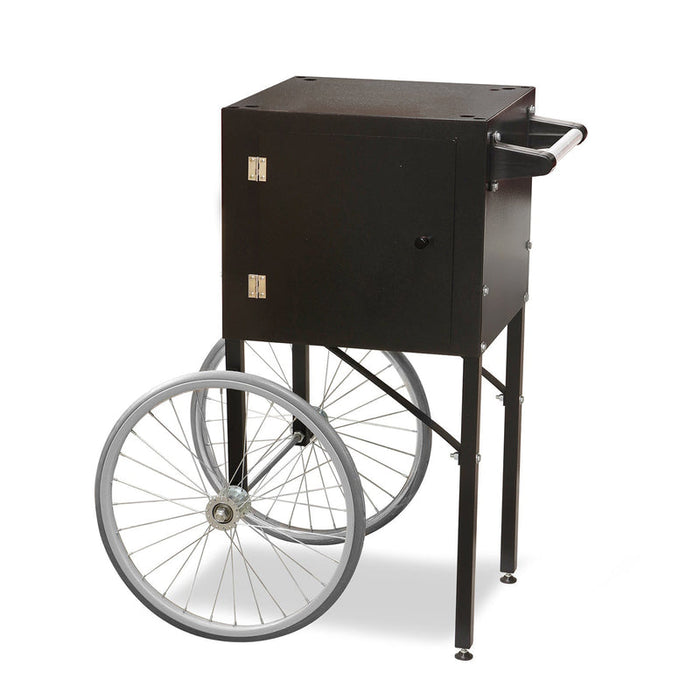 Black Popcorn Cart for Fun Pop 4-oz Popper