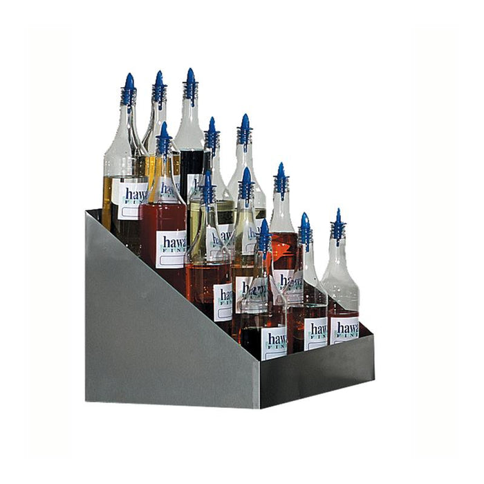 Shave Ice Tiered Bottle Rack