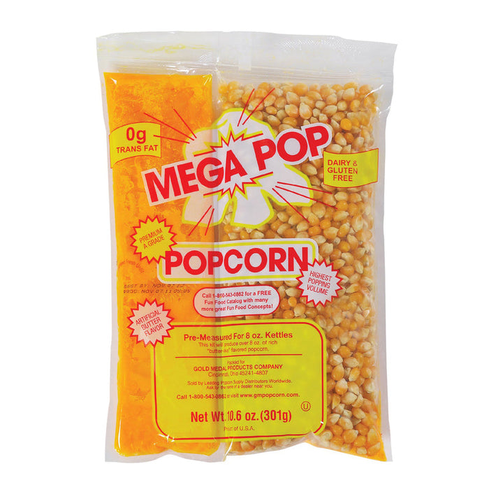 Mega Pop® Corn/Oil/Salt Kit with Coconut Oil