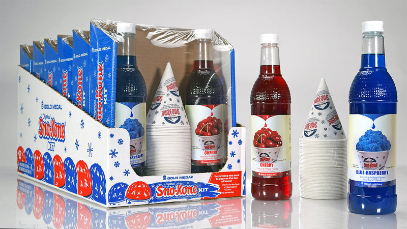 Sno-Kone® Syrup and Cup Kit