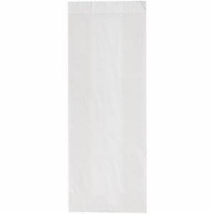 Bagcraft® 300331 Duplex Unprinted Doggie Bag, 12 Inch L x 4-3/4 Inch W x 3 Inch D, Paper, White; 500/Case