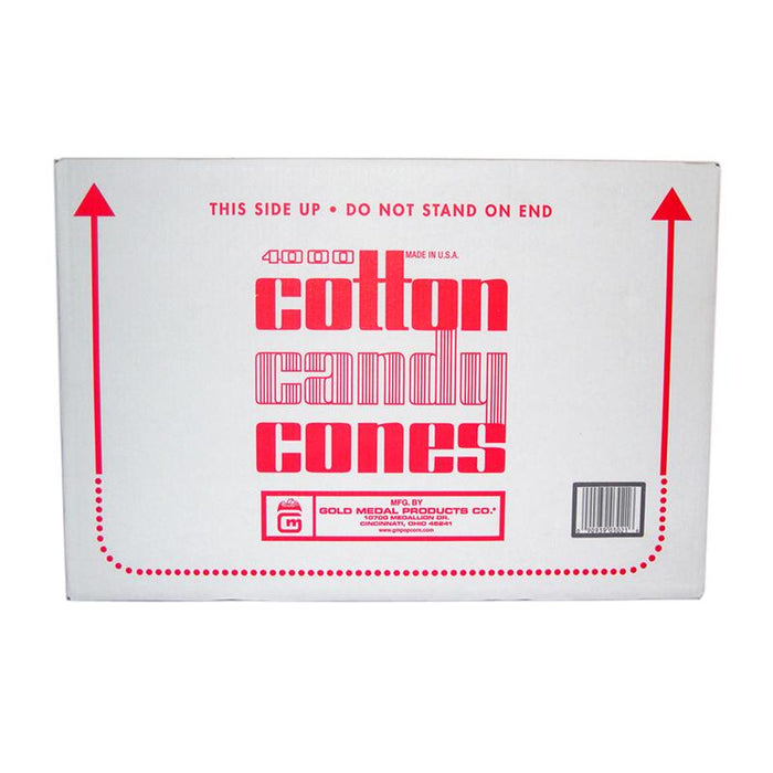 Cotton Candy Cones (plain) - 4,000 in a case