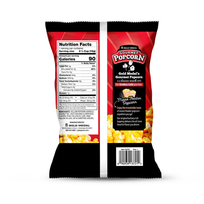 Gourmet Popcorn Snack-Size (Case of 24)