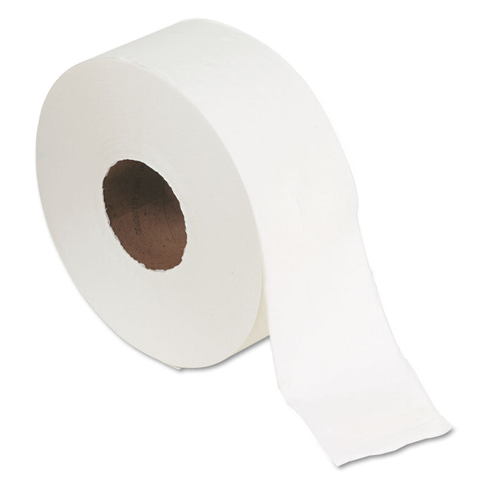 Georgia Pacific 13728 Acclaim® Jumbo Junior 2-Ply Toilet Tissue, 1000 ft L x 3-1/2 Inch W, Paper, White; 8 Roll/Case