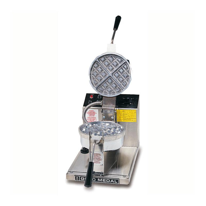 Removable Grid Round Belgian Waffle Baker with Electronic Control