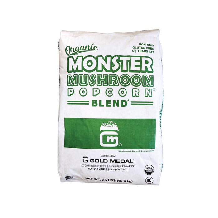 Organic Monster Mushroom Popcorn® 35lb Bag