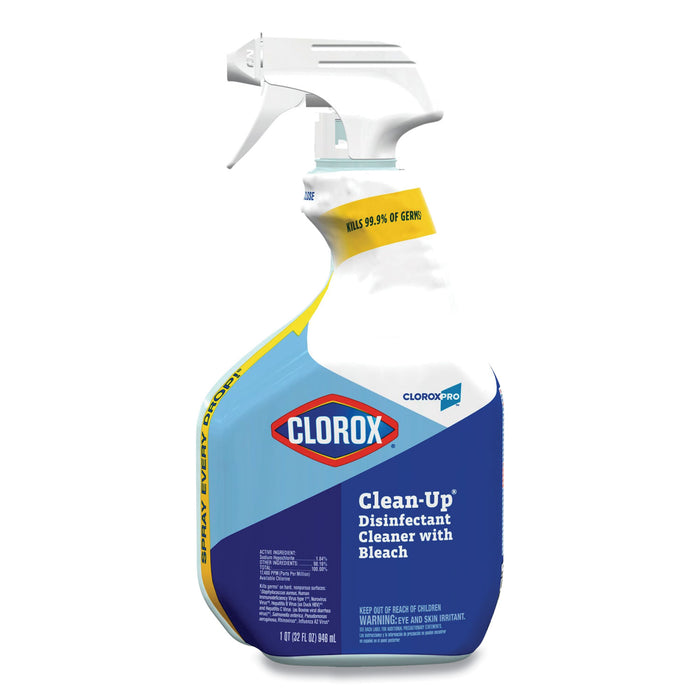 Clorox® 35417 Clean-Up® Disinfectant Cleaner with Bleach, 32 oz Spray Bottle, 9/Case